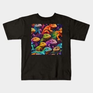 BUNCHES OF BEARDIES Kids T-Shirt